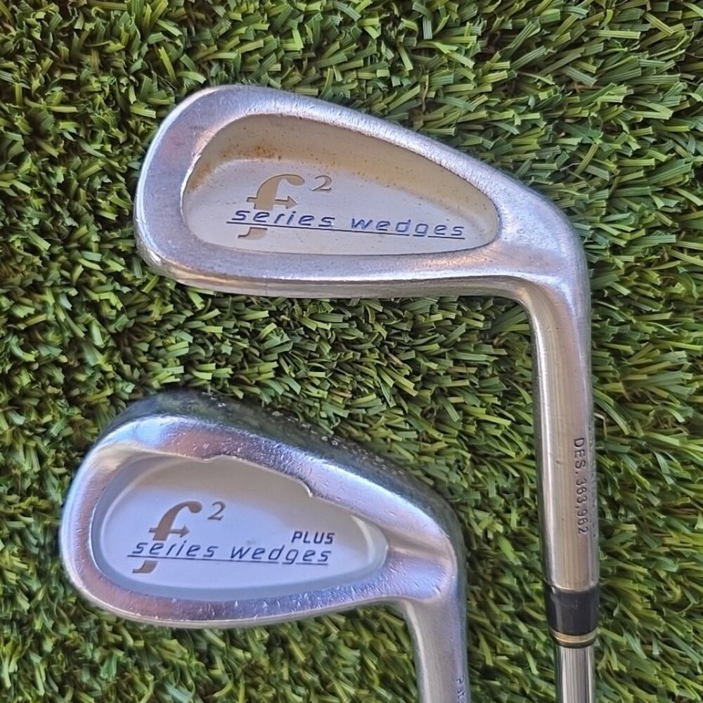 F2 Series Face Forward 52 56 Golf Club Wedges - Set Of 2 Steel Shaft
